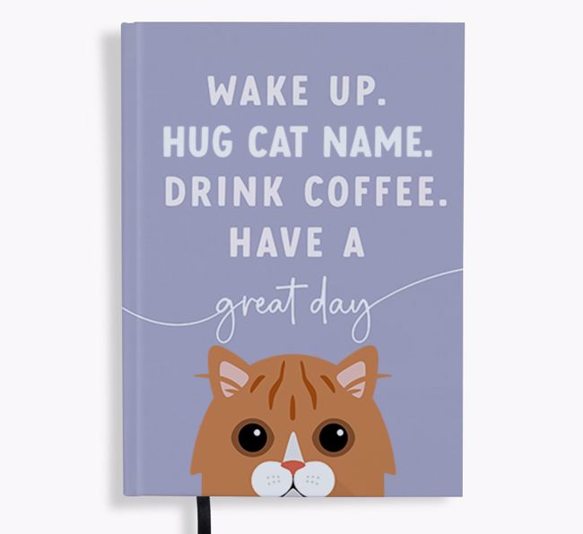 Wake Up: Personalized {breedFullName} Notebook